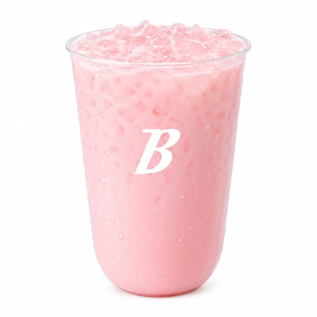 B's Pink Italian Soda.