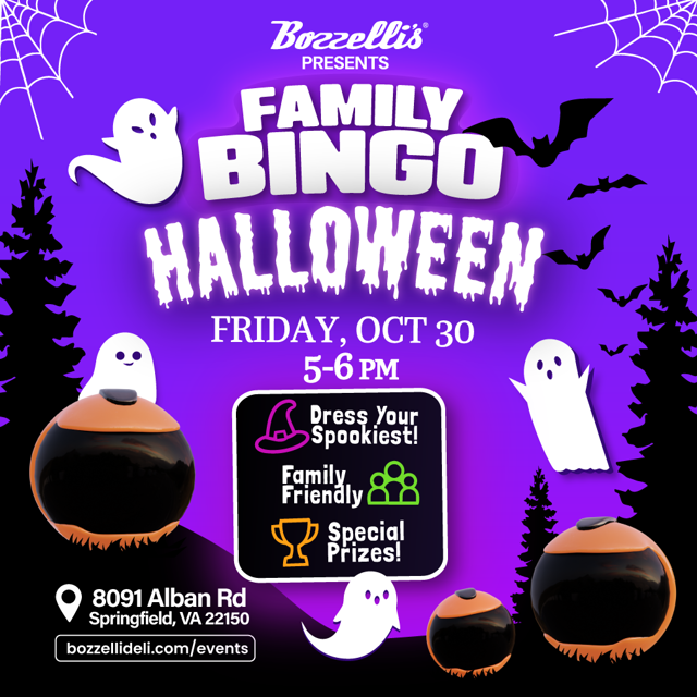 Halloween Family Bingo @Alban