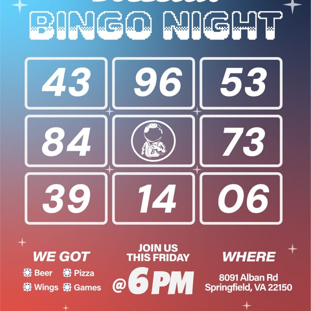 Bingo @Alban