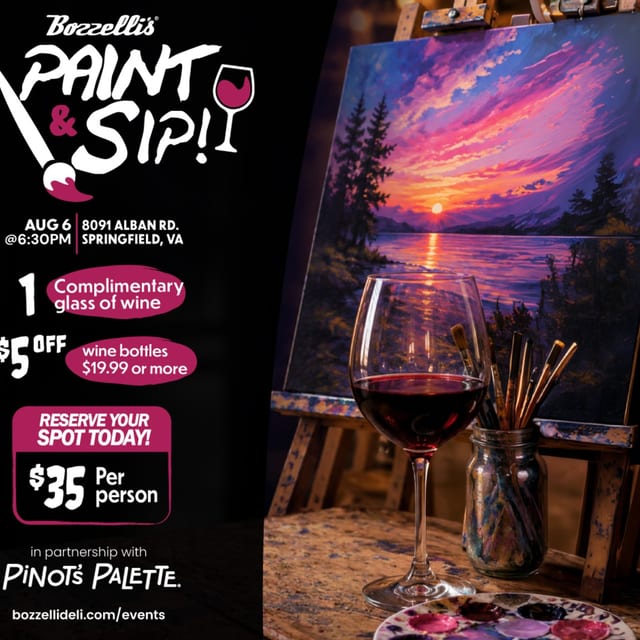 Paint & Sip! @Alban