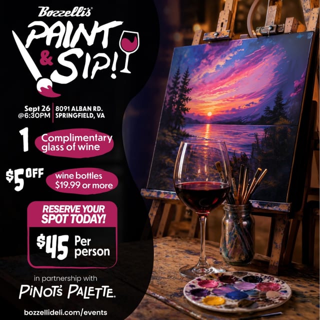 Paint & Sip! @Alban