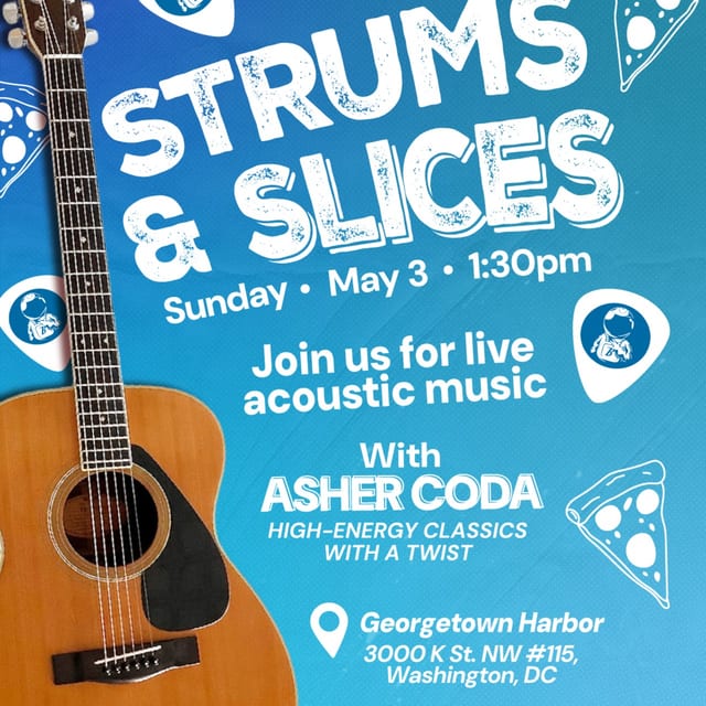 Strums & Slices @ Georgetown