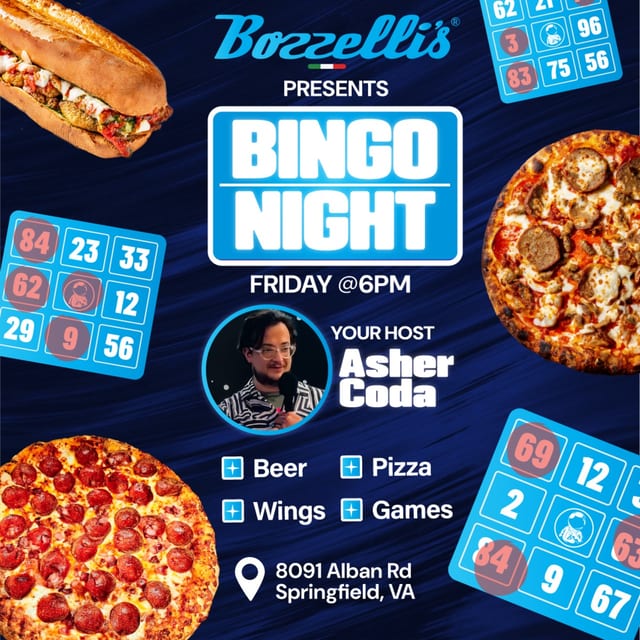 Bingo Night @Alban Rd