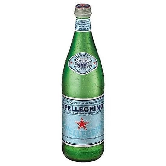 San Pellegrino Sparkling Water.