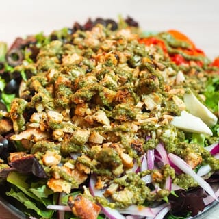 Chicken Pesto Salad